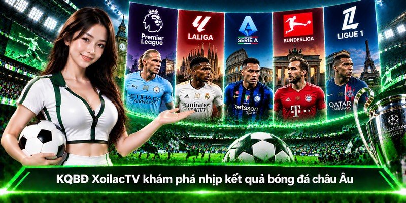 KQBD XoilacTV khám phá nhịp kết quả bóng đá châu Âu