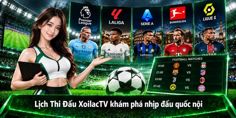 Lịch Thi Đấu XoilacTV khám phá nhịp đấu quốc nội