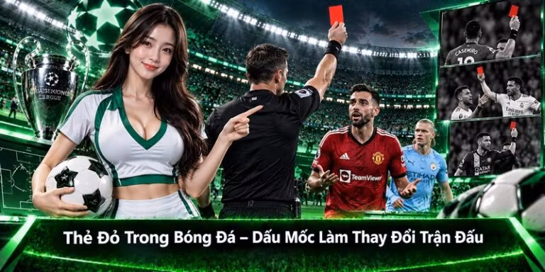 Thẻ Đỏ Trong Bóng Đá – Dấu Mốc Làm Thay Đổi Trận Đấu