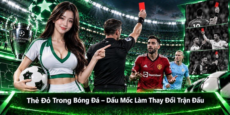 Thẻ Đỏ Trong Bóng Đá – Dấu Mốc Làm Thay Đổi Trận Đấu